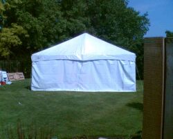 Aluminium Marquee second hand