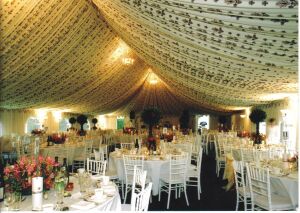 Wedding marquee